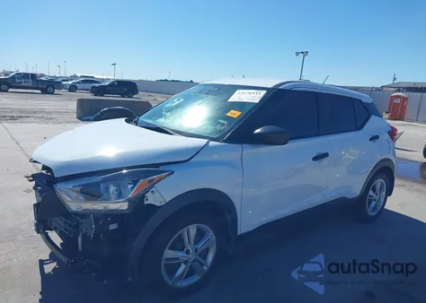 2020 Nissan Kicks S Xtronic Cvt z USA, uszkodzony, nr VIN 3N1CP5BV4LL546051